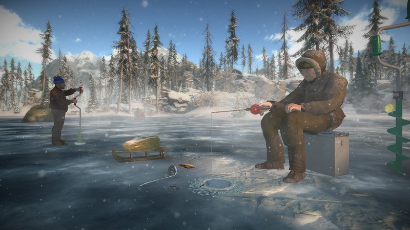 Discover ice fishing demo